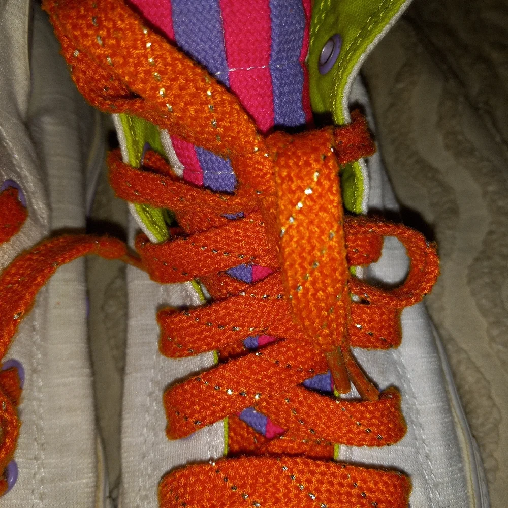 Converse Chuck Taylor's Multi Color High Top Sneakers Size 5
